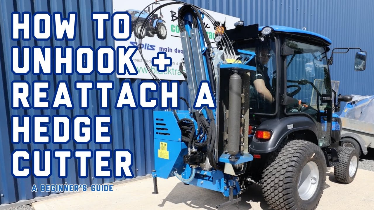 How to Unhook and Reattach a Hedge Cutter