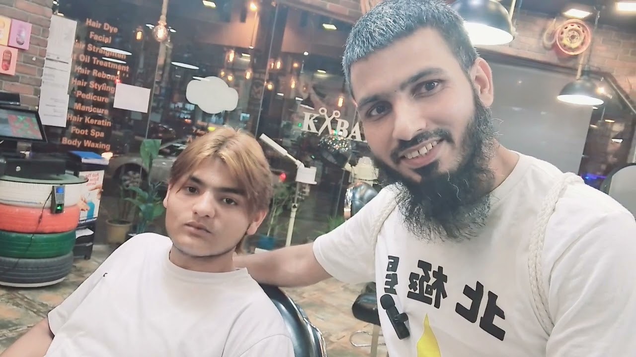 Dubai visit hair salon service joops sistam ||دبئی میں حمام سسٹم