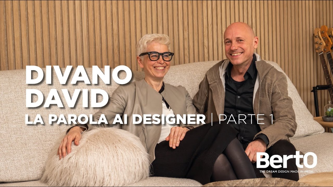Divano moderno DAVID: il progetto dei Designer Castello Lagravinese Studio | Parte 1
