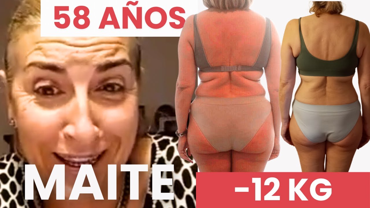 ASÍ ha perdido +10 KG a sus 58 AÑOS  - Experiencia de MAITE en planes personalizados de Cuerpo Feroz