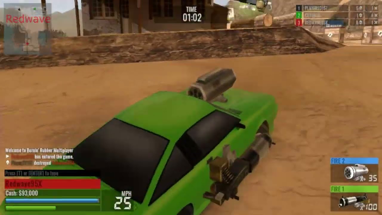Burnin Rubber Multiplayer (Unity WebGL) Online Gameplay #41 More 10 Takedowns! 24-01-2023