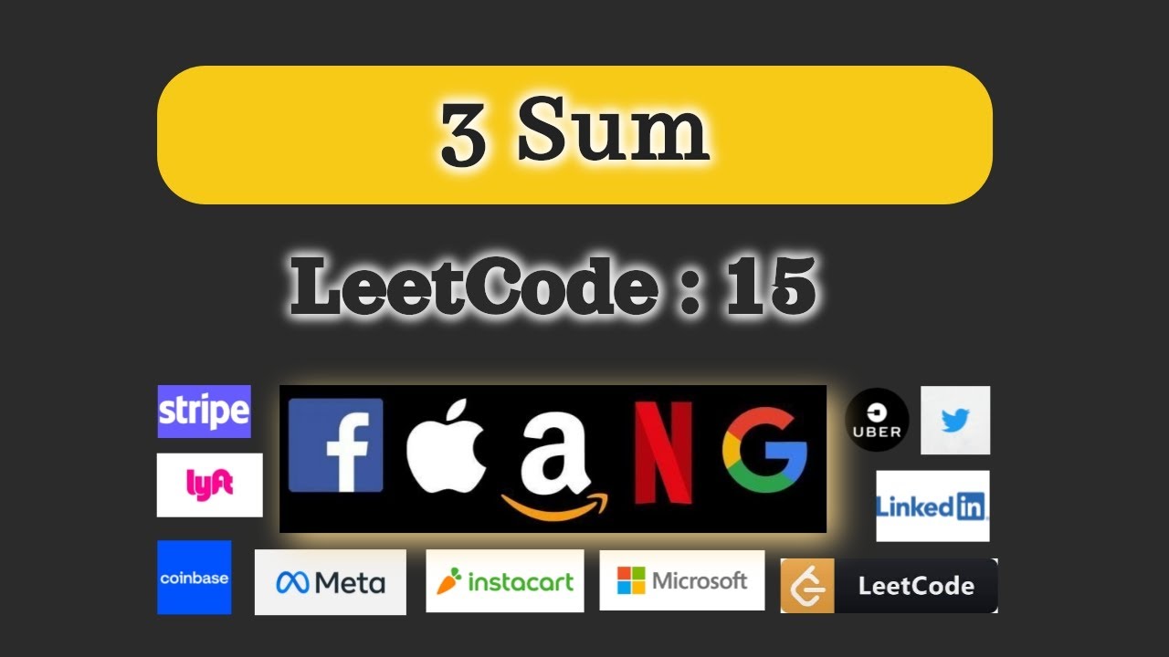 Array interview problem || Java || 3Sum (3 Sum) : Blind 75 : Leetcode 15 || 3 Solution || 2 pointer