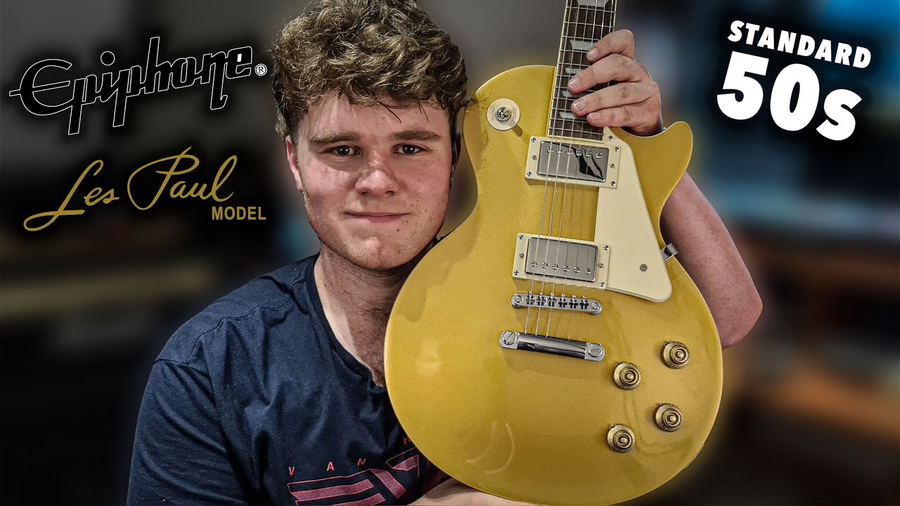 I bought an Epiphone Les Paul Standard 50s!
