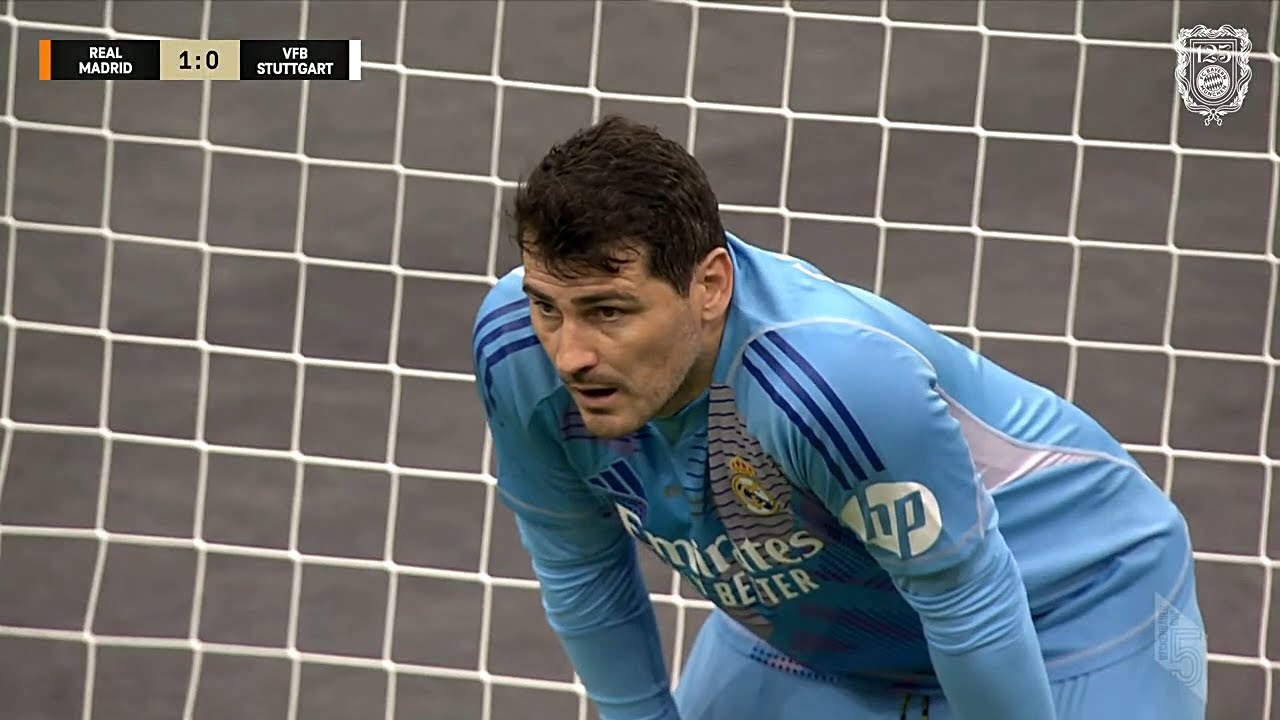 Iker Casillas Vs VFB Stuttgart - BECKENBAUER CUP (Semi-Final) 2025