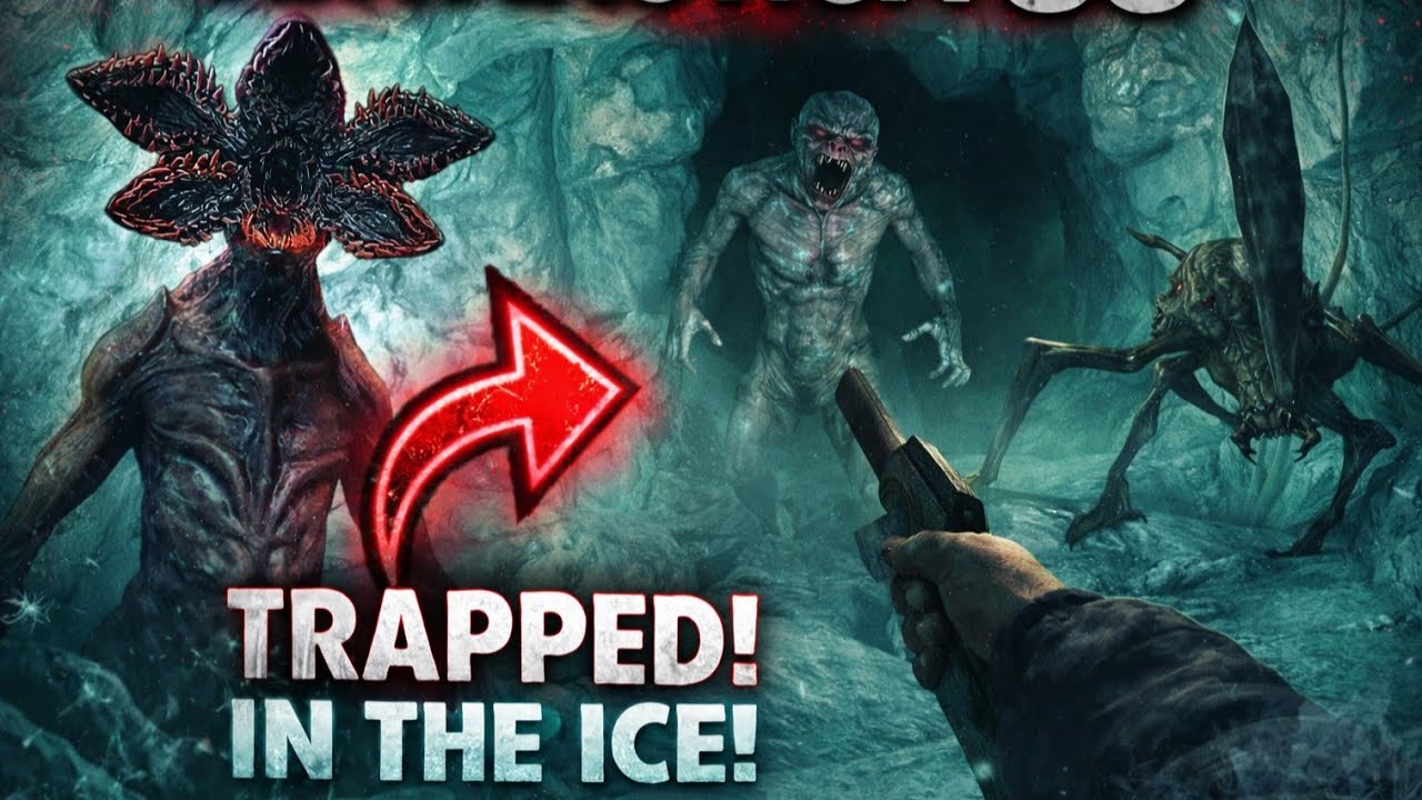 In this game I fought 👊 against the Demogorgon | Antarctica 88 Horror Gameplay 😱