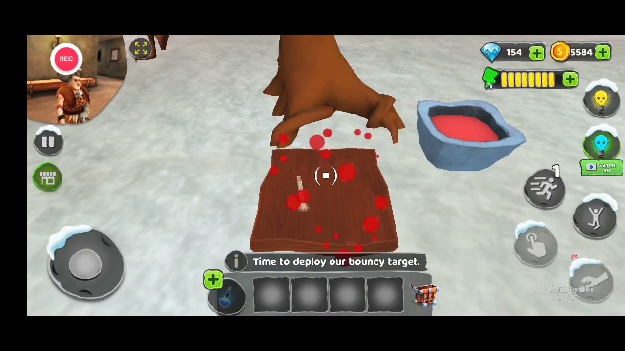 playing scary teacher stone age francis returns part 6