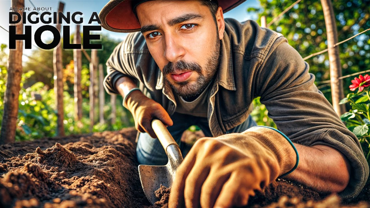 زیر خونمون گنج پیدا کردم ! ⛏😂 | A Game About Digging A Hole