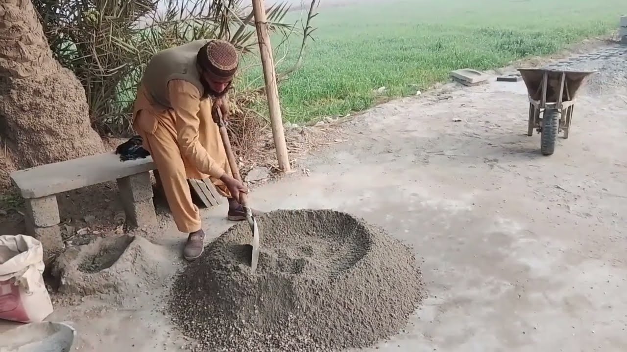 Concrete wale😱 Roshan Dan ko banane ka tarika is video mein.#bashirsaivra 
