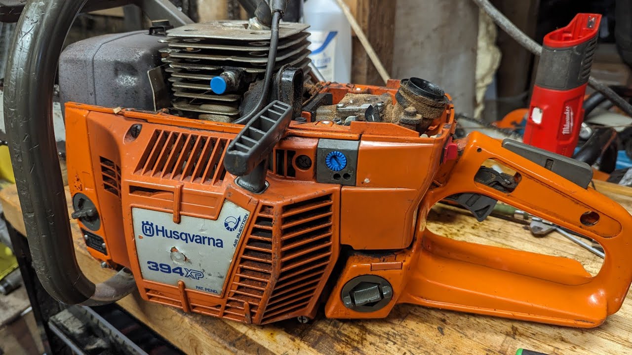 I DOUBLED this 394xp's value in 5 minutes with this easy repair. Husqvarna 100cc chainsaw lands!
