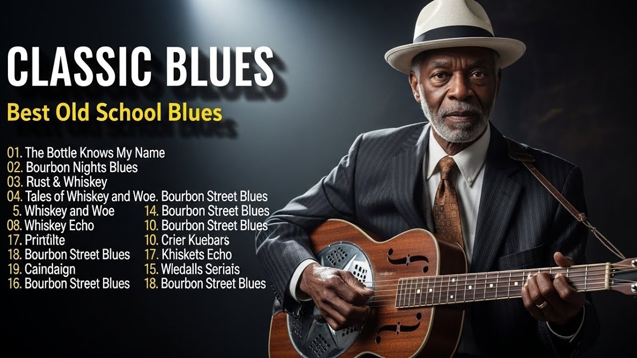 Slow Soul Blues Night | Chicago Guitar Mood