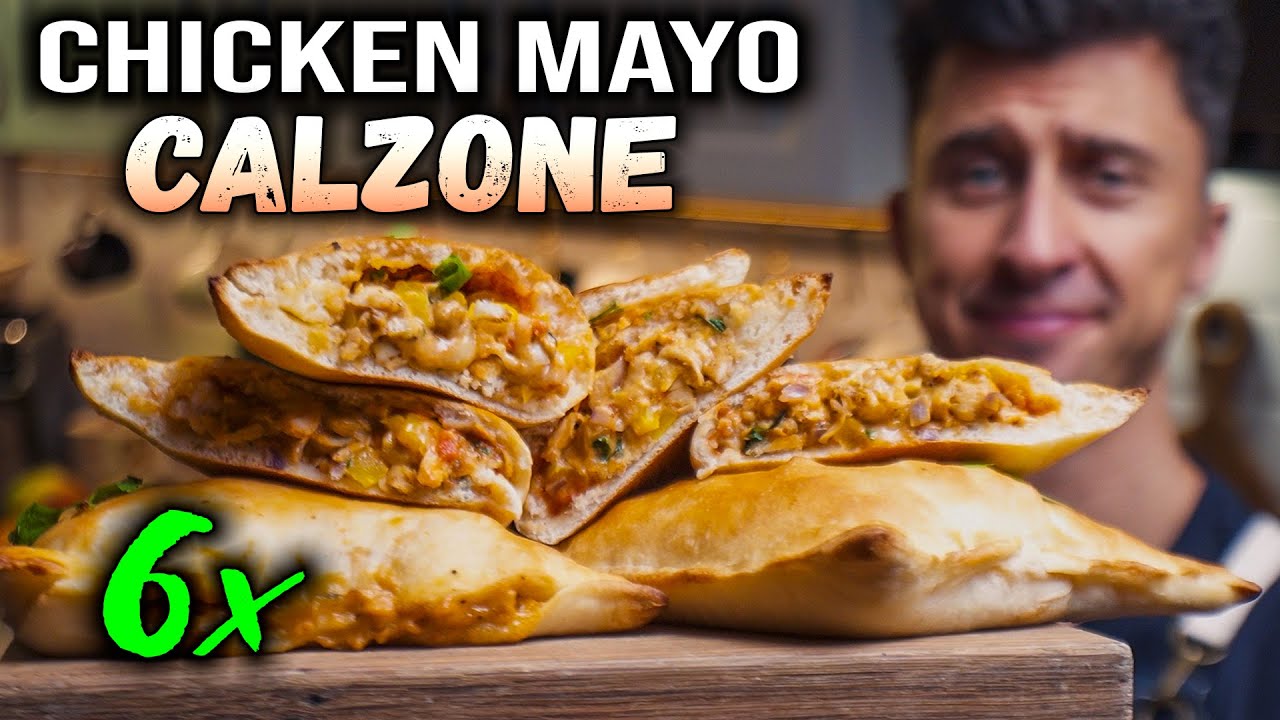 Nadziewane PIEROŻKI - imprezowe MINI CALZONE