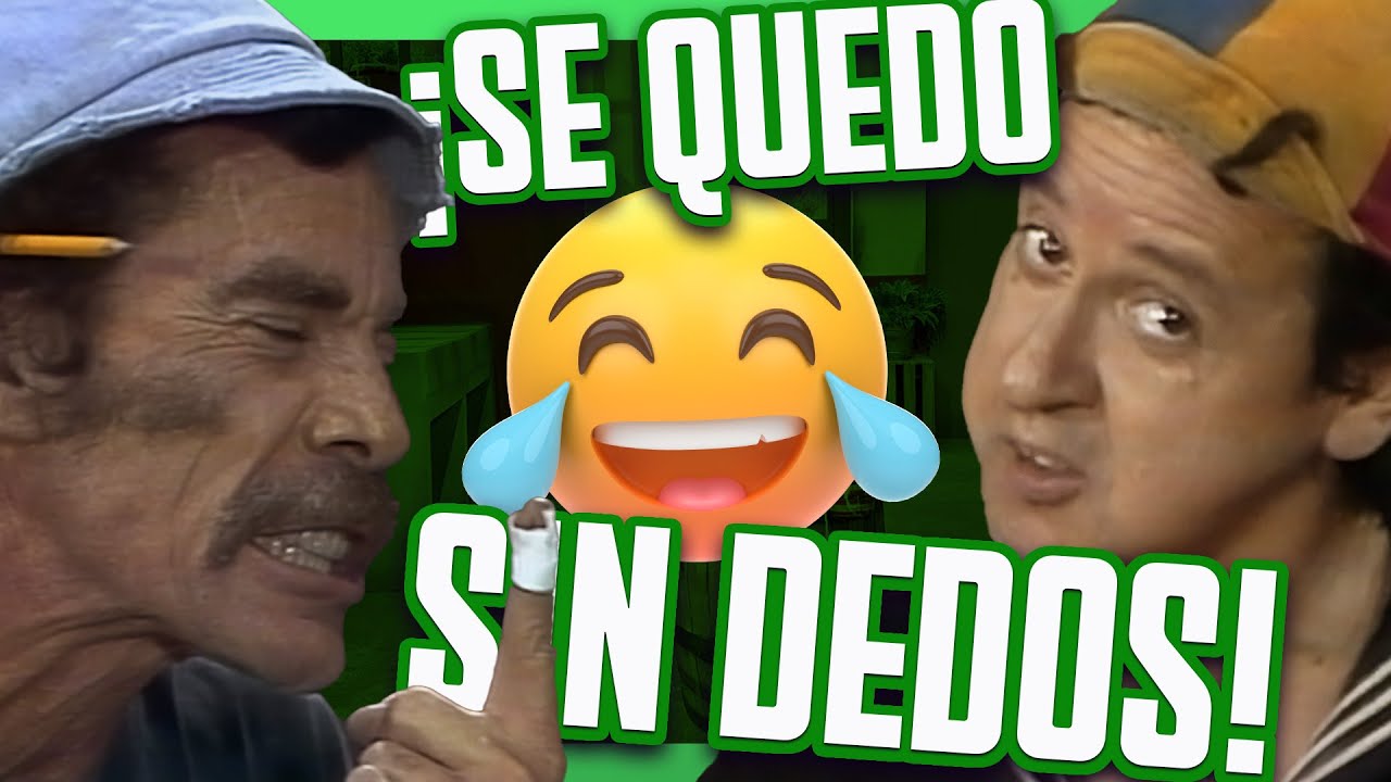 Don Ramón se lastima TODOS sus dedos