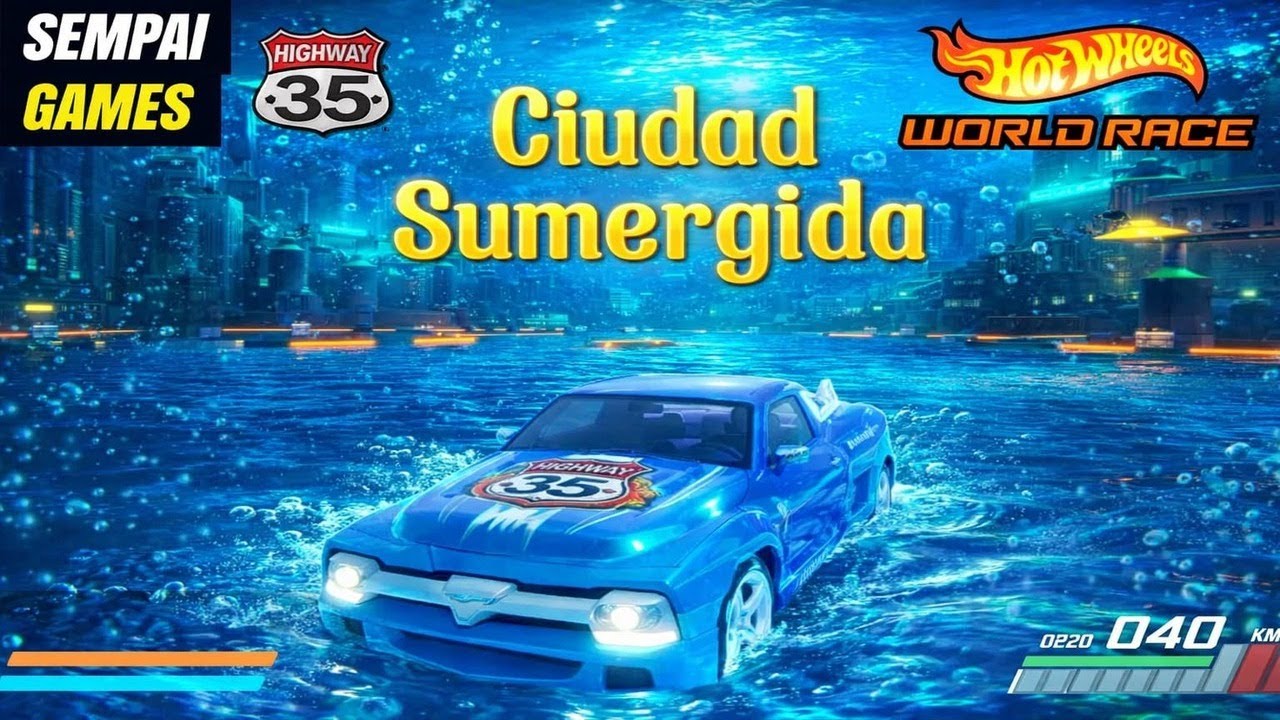 ¡CIUDAD SUMERGIDA HOT WHEELS! 🌊🏎️ | World Race Roblox Project Velocity H