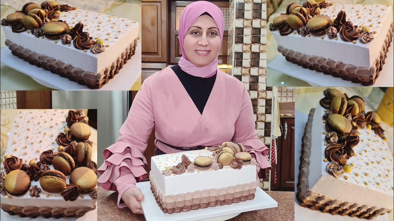 عملت التورتة بالمعلقة 🥰 