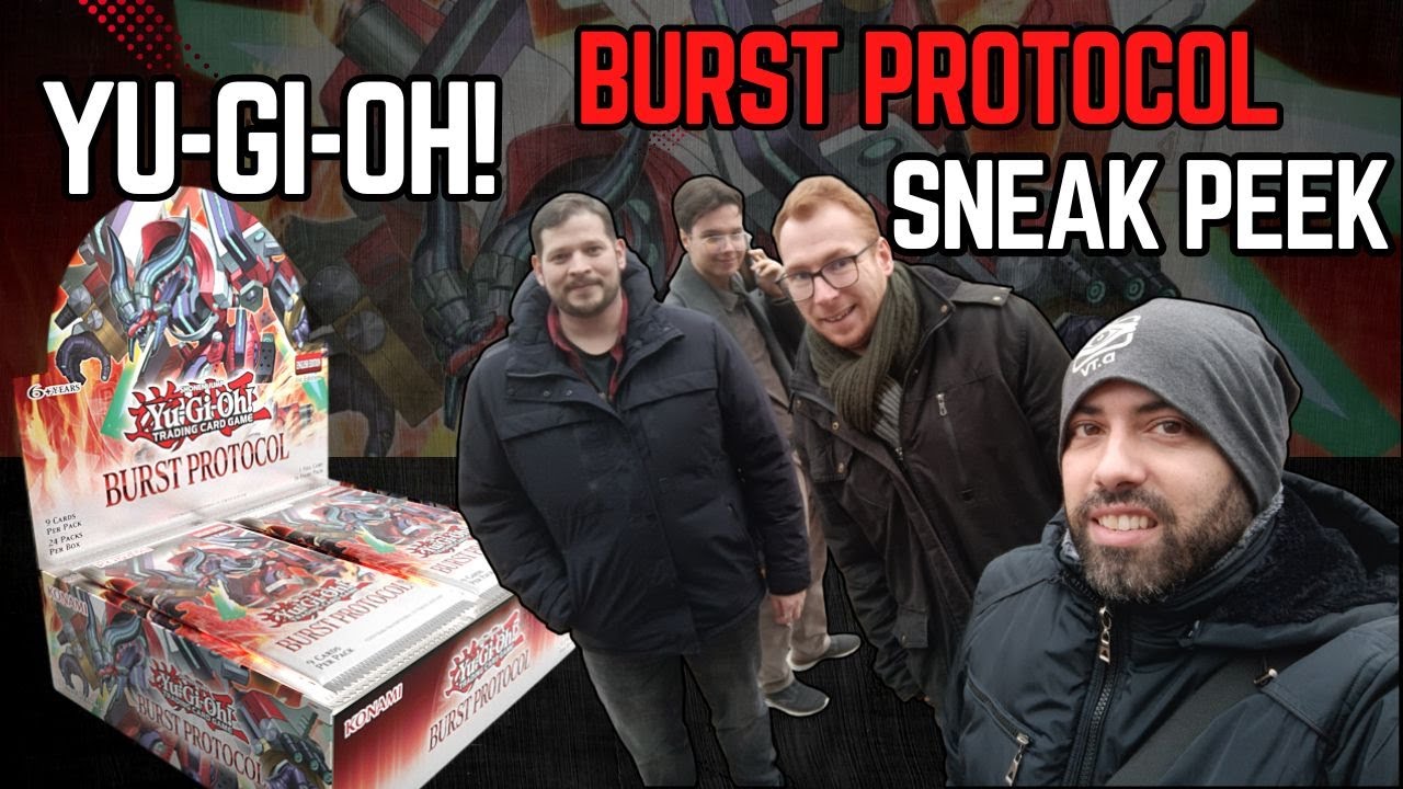 Yu-Gi-Oh! Burst Protocol Sneak Peek Darmstadt | 4 Runden, Deckbau & Display Opening