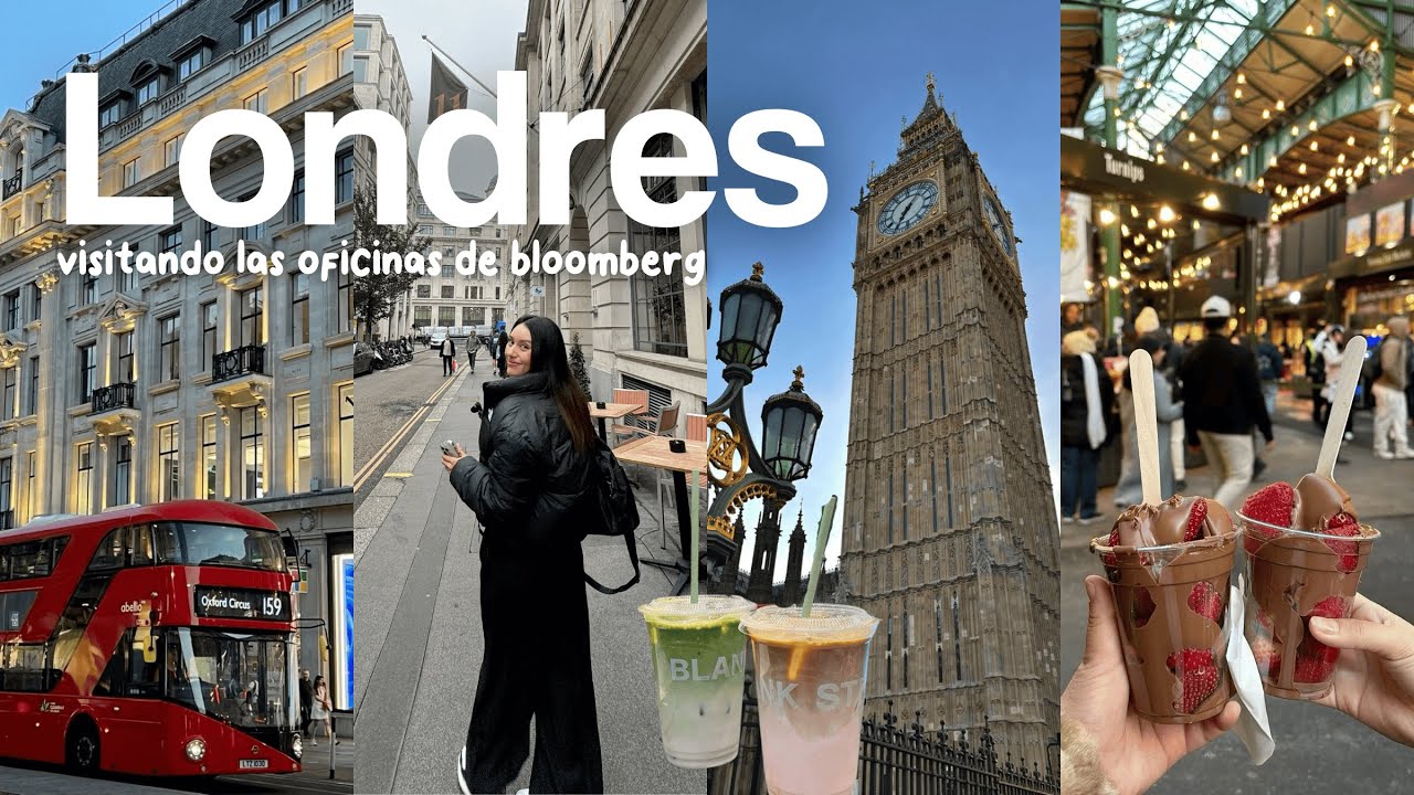 vlog en Londres 🌟 | luces navideñas, visitando bloomberg, oxford street, celular robado