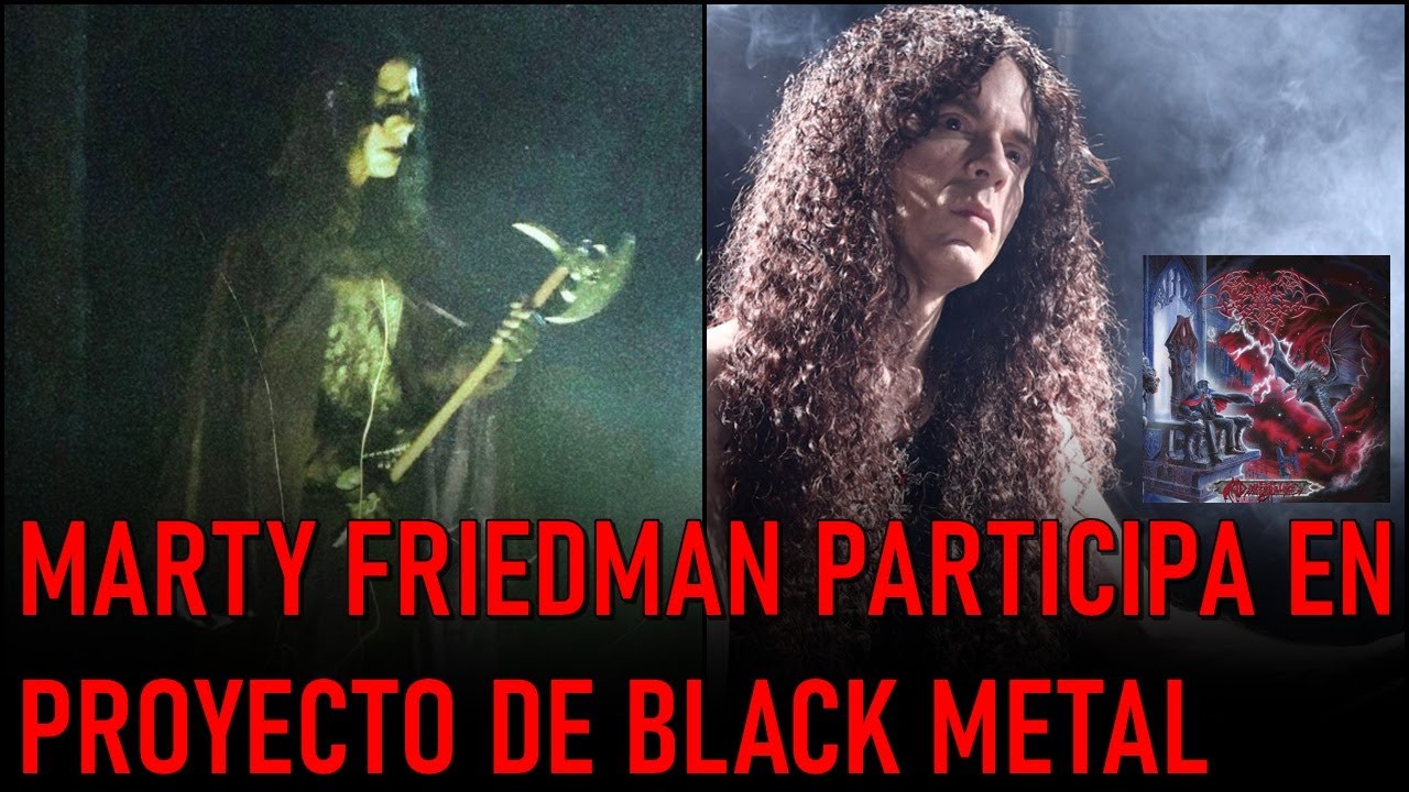 MARTY FRIEDMAN PARTICIPA EN PROYECTO DE BLACK METAL