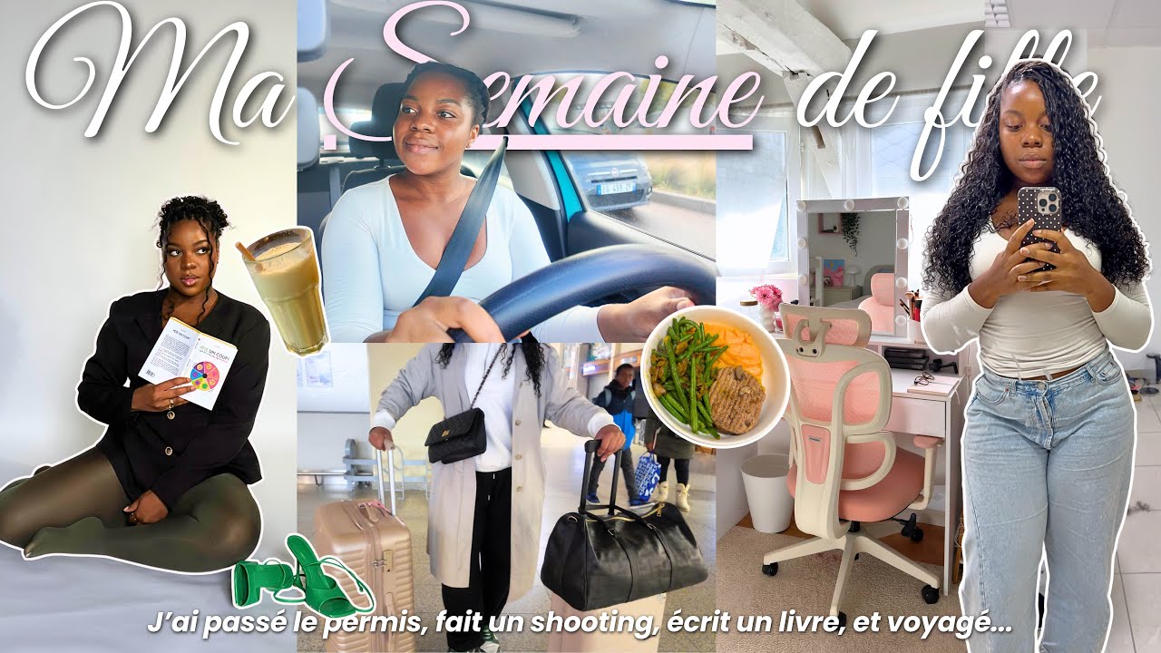 UNE SEMAINE POUR AVOIR LE PERMIS... mais aussi &eacute;crire un livre, shooter, voir mes proches et voyager