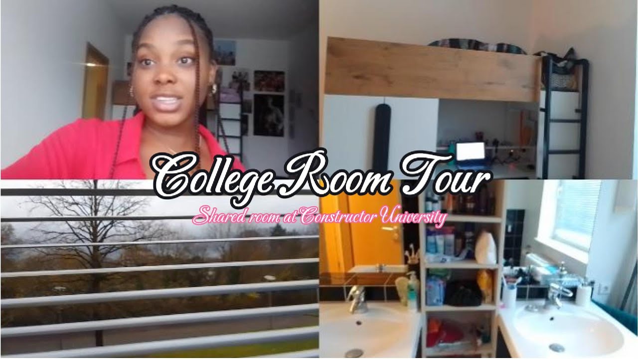 ✨College room tour✨Shared room at Constructor University