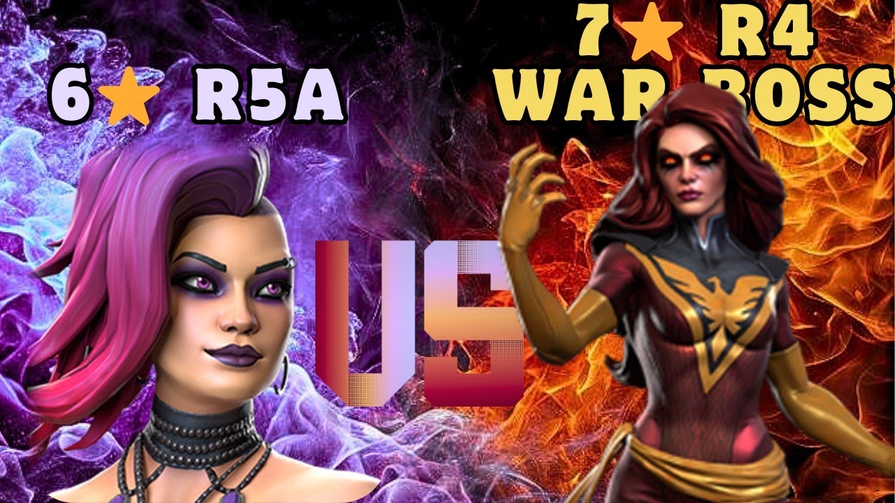 6 Star Nico Minoru Destroyed 7 STAR RANK 4 DARK PHOENIX War Boss | Mcoc