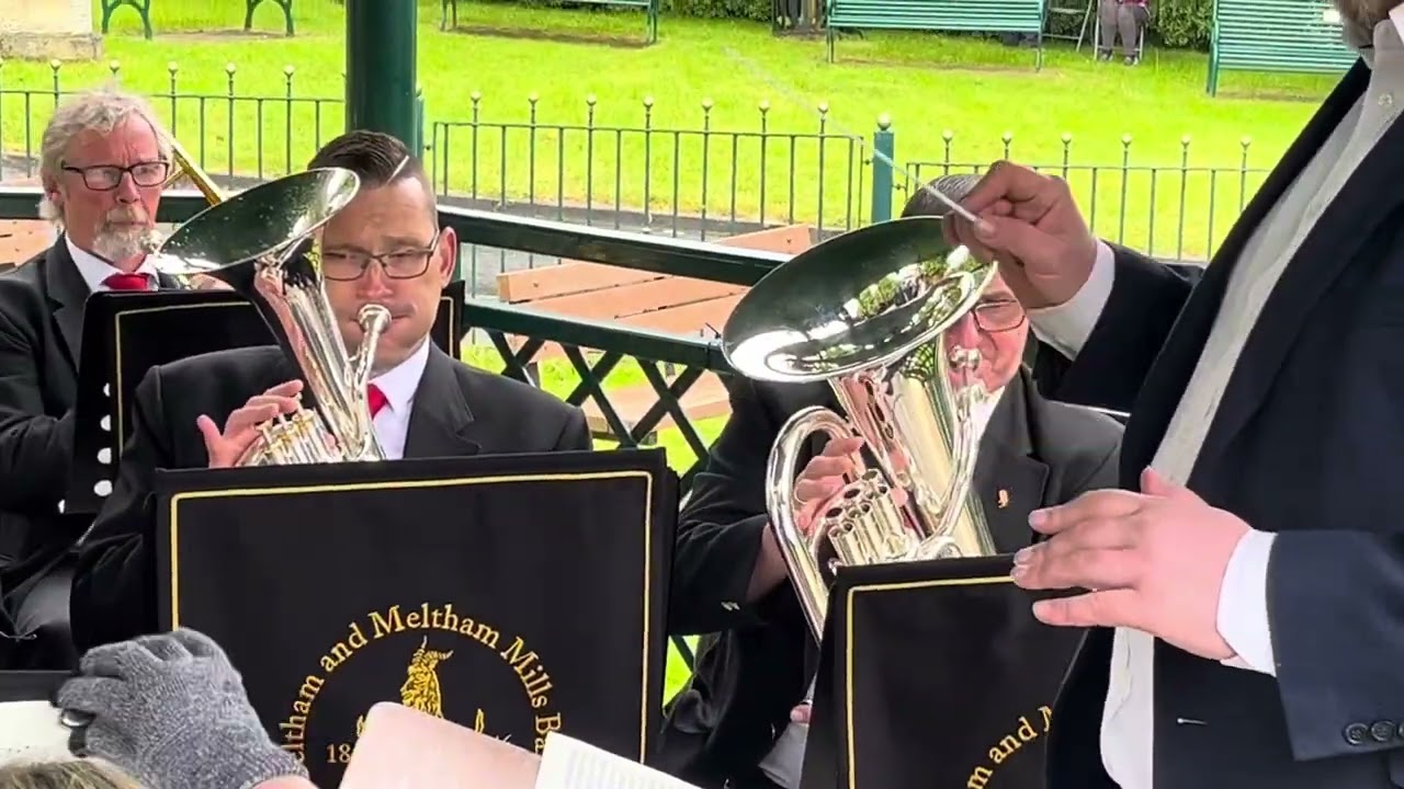 11 - Pinball Wizard Meltham & Meltham Mills Band - wetherby Bandstand - 15-06-24