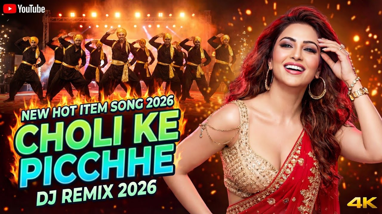 CHOLI KE PICHHE🔥 DJ REMIX 2026 | Old Bollywood Item Song | Romantic Dance Song | MKS Records 4K