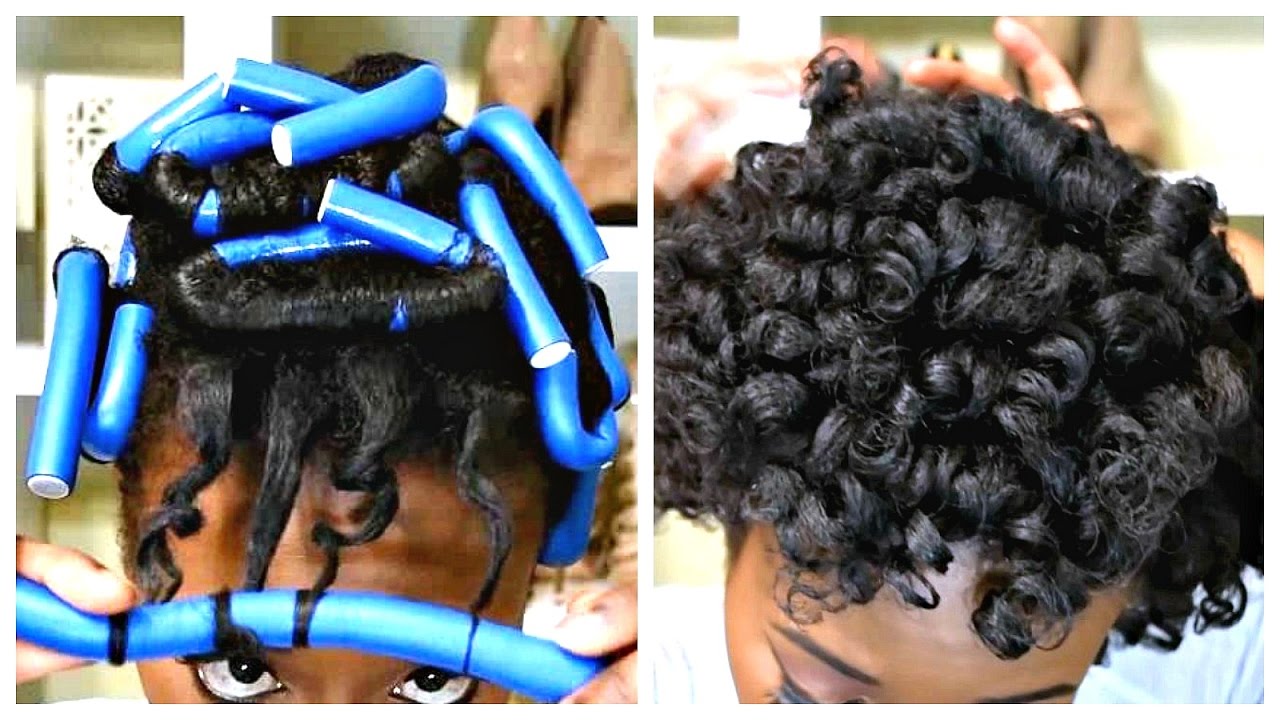 Best Flexi Rods Hack: Comfortable To Sleep In : Natural Hair