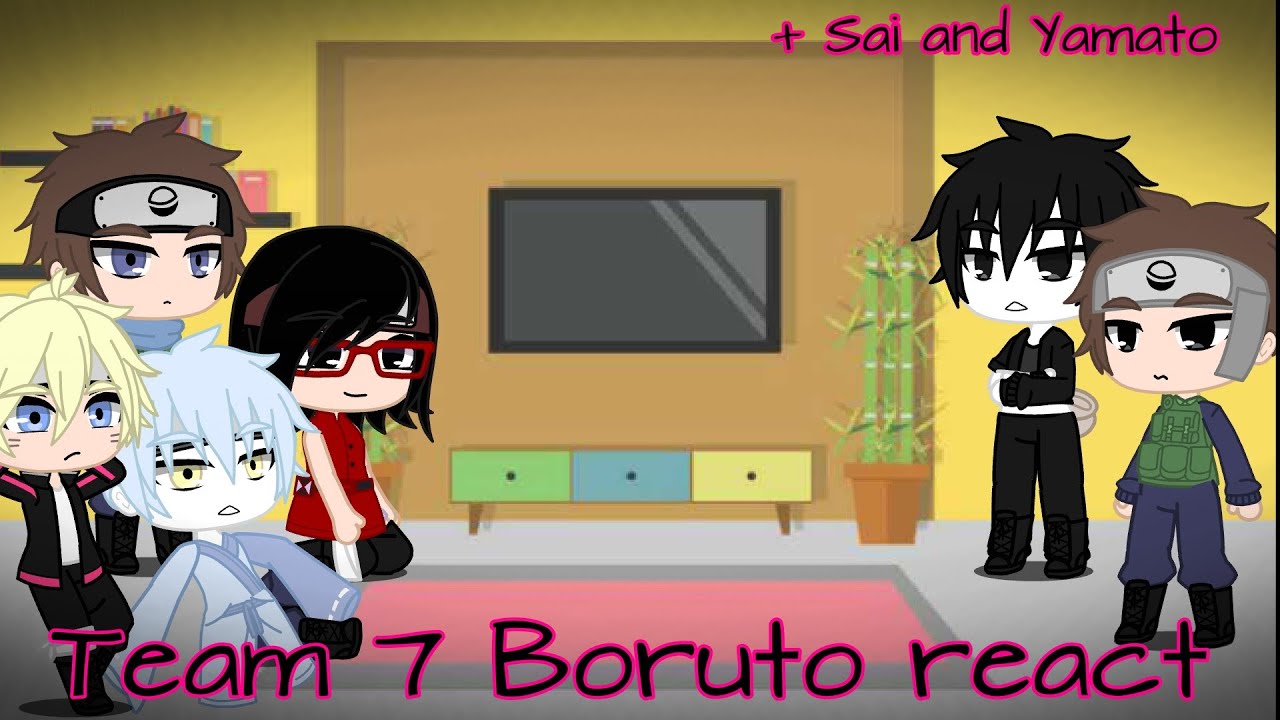 Boruto Team 7 reacts to kakegurui meme (Naruto version) + Sai, Yamato|•|Pt. 7