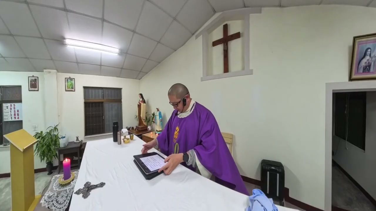 대만에 사는 신부. 住在台灣的神父。Catholic Priest In Taiwan. 花蓮教區。2026-3-1 晚上 7:30 溪口天主堂 四旬期 第 2 主日。