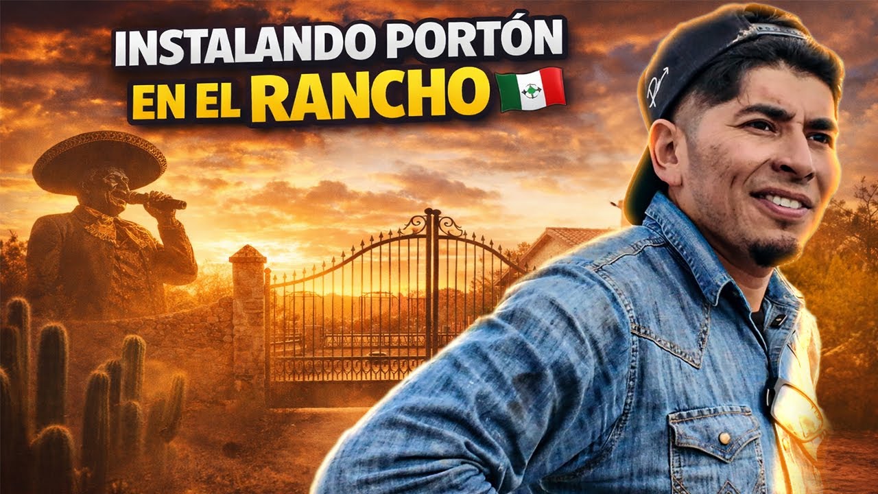 ASI SE INSTALAN PORTONES EN EL RANCHO | EL LAGUNERO