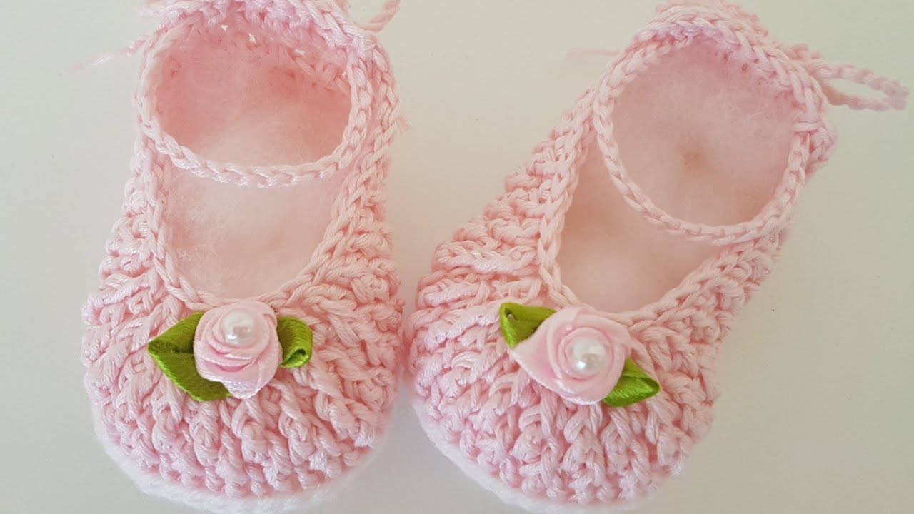 #Babyschuhe #häkeln 0-6 Monate