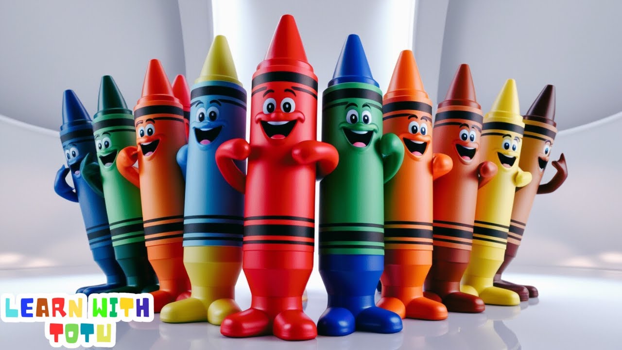 Learn Colors For Toddlers English | Preschool Colors Learning Videos | 2 Year Olds @LearnwithTotu
