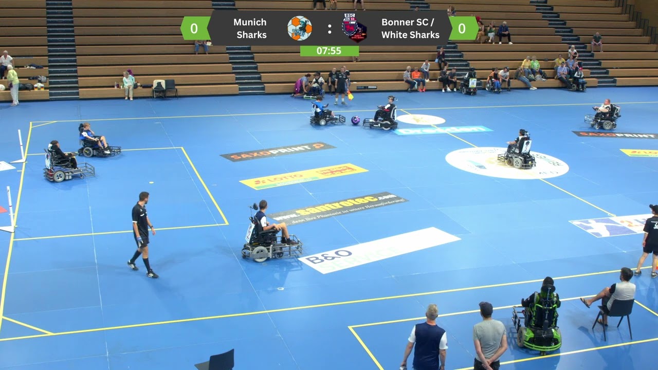 PCF Bundesliga 23/24 - 1. Spieltag I Munich Sharks gegen SG Bonner SC / Munich White Sharks