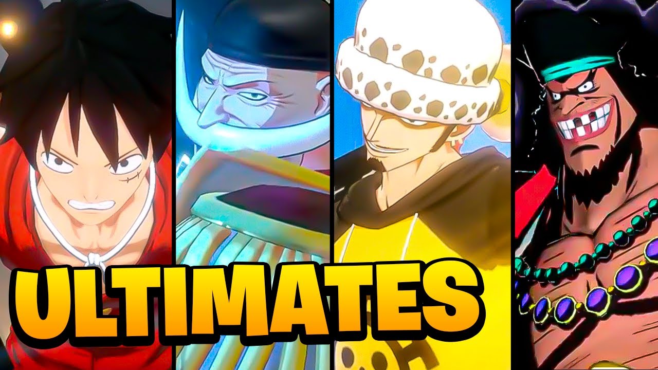 ONE PIECE FIGHTING PATH - TODAS AS ULTIMATES