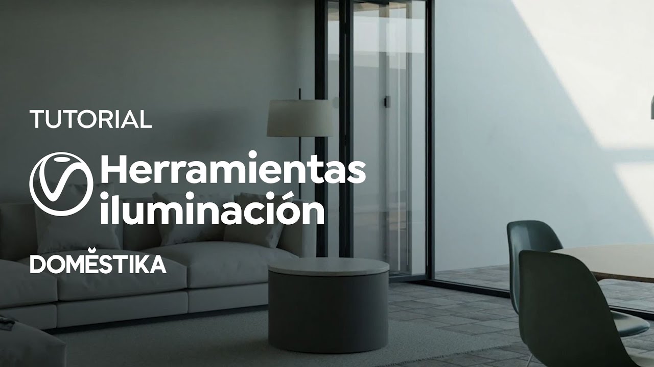 TUTORIAL V-Ray: Introducción a las Herramientas de Iluminación - María Alarcón | Domestika