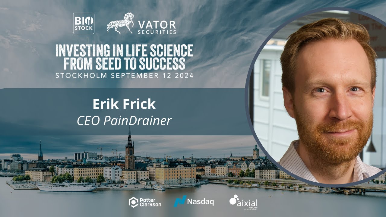 PainDrainer | Investing in Life Science 2024