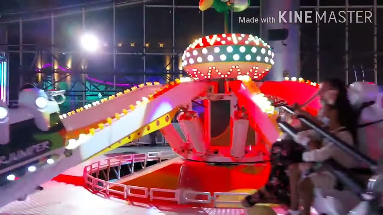 جولة بملاهي سباركيز بانوراما مول