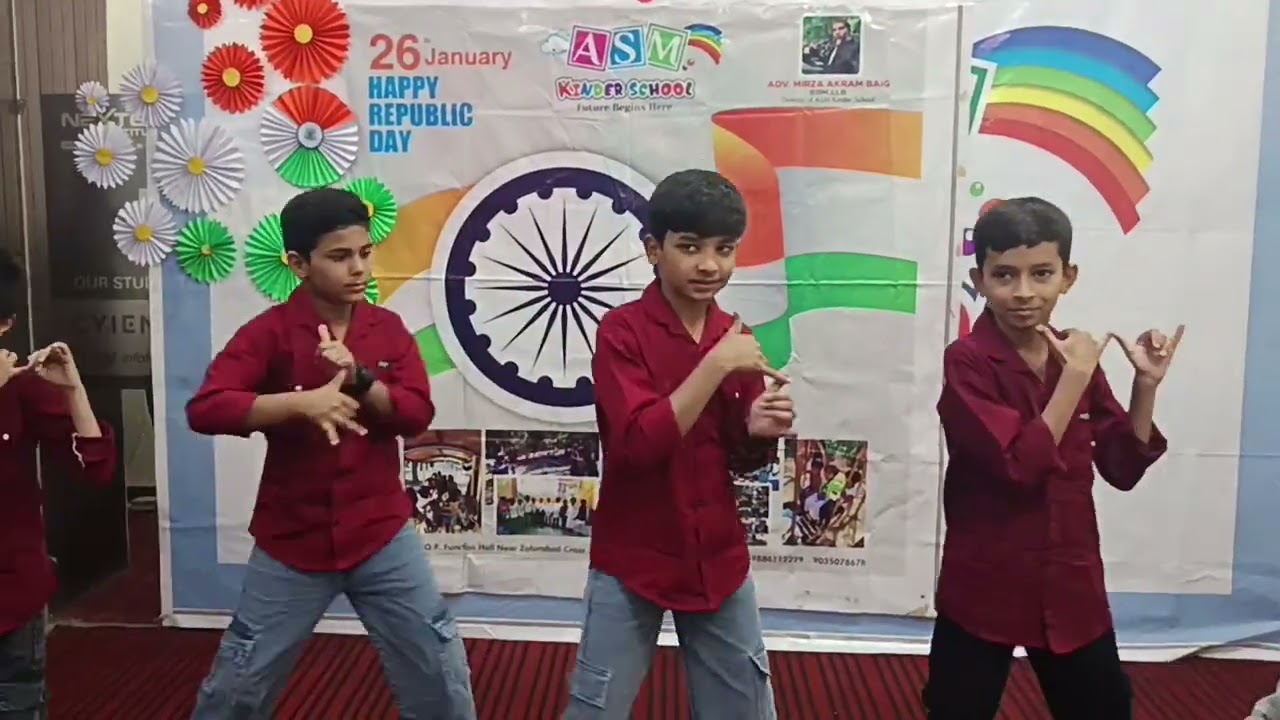 Republic day celebration Amazing dance performance from the student