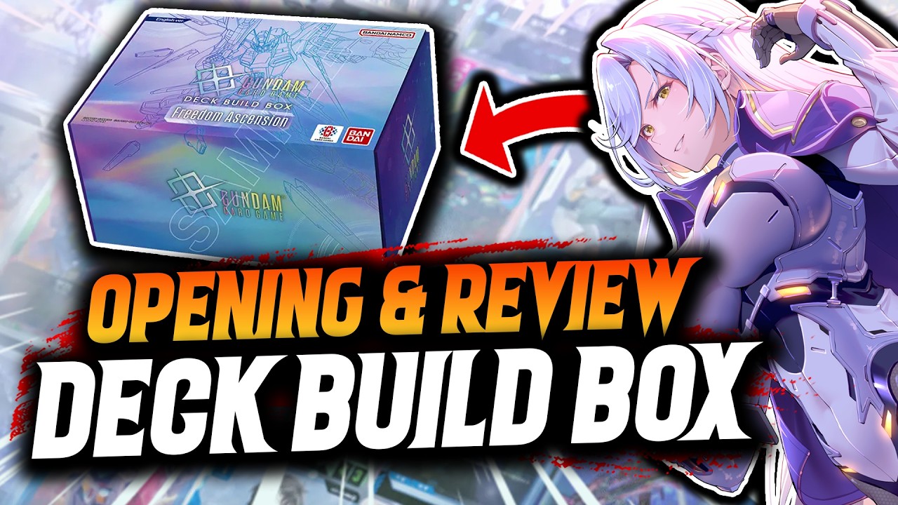 Is it WORTH IT to buy the Gundam Card Game Deck Build Box Freedom Ascension?