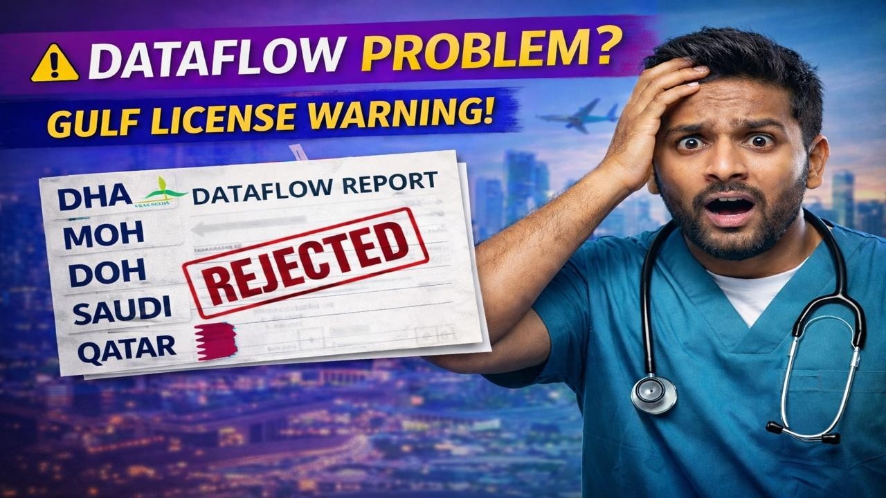 Avoid DataFlow Rejection in Gulf Countries | Malayalam Guide for DHA, MOH, DOH & Saudi