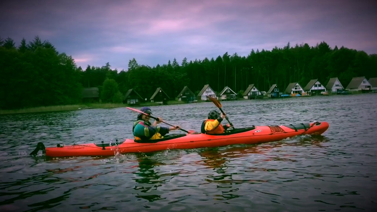 Настоящим Индейцам посвящается//Sommer camping Bootfahren