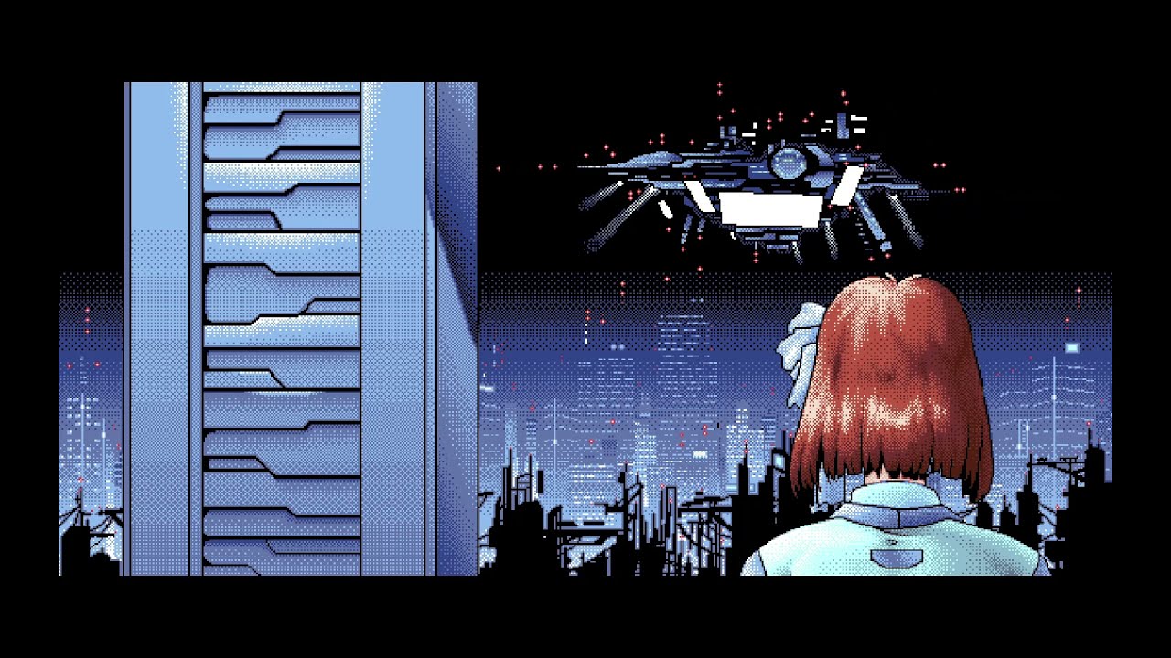 Possessioner (Queen Soft, 1994) on PC-9800 intro movie