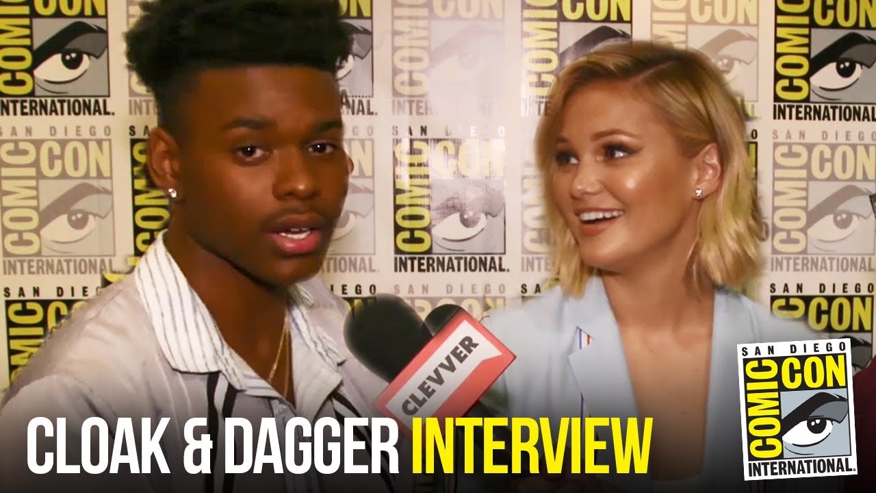 Olivia Holt & Aubrey Joseph  REACT to Cloak & Dagger Season 2 Renewal at Comic Con 2018