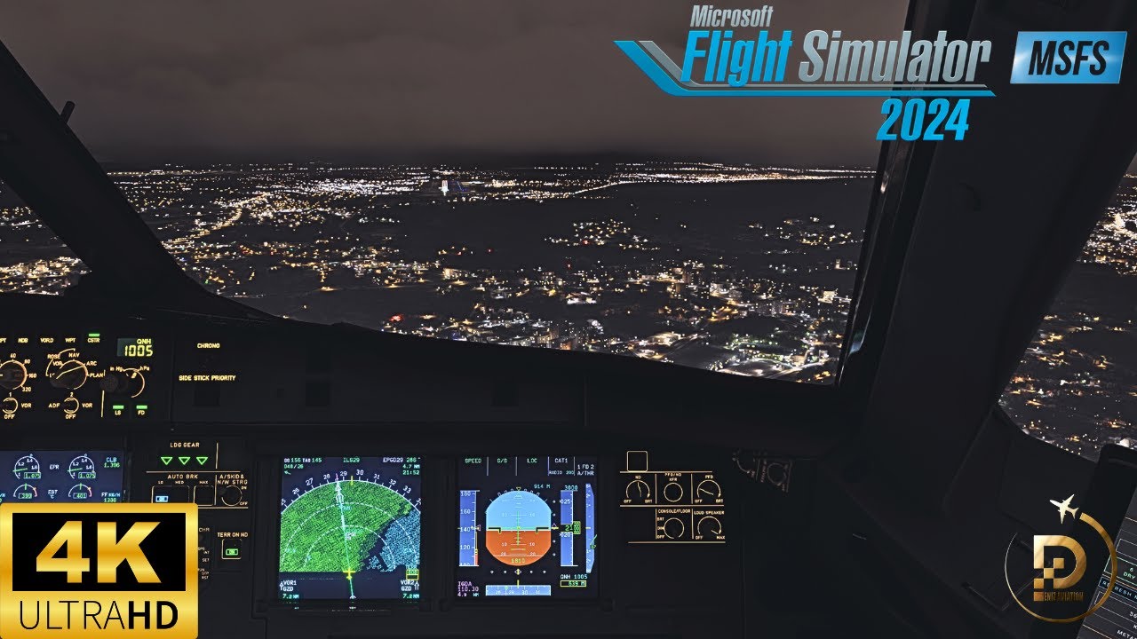 MSFS 2024 &mdash; Epic Arrival into Gdańsk, Poland! 🇵🇱