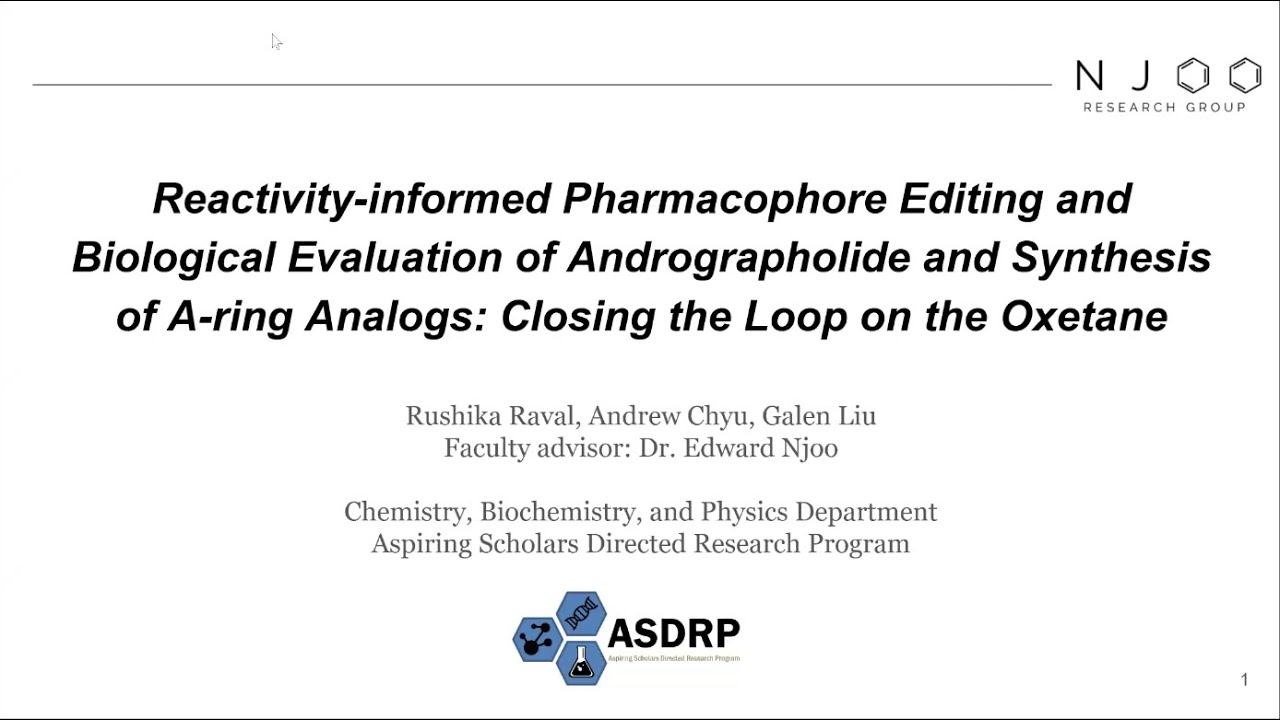 Reactivity informed Pharmacophore Editing. Biological Evaluation of Andrographolide A-ring Synthesis