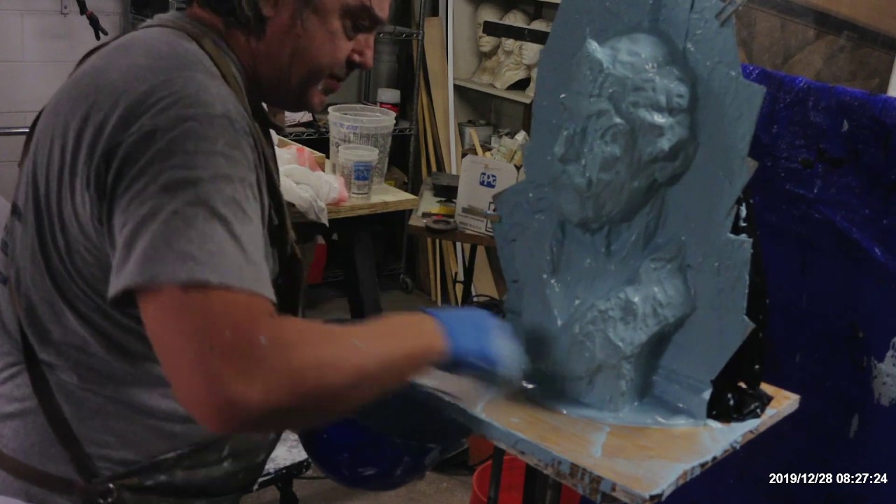 Sculpting the Fisher King video #8 - Building the Waste Mold Part 0ne