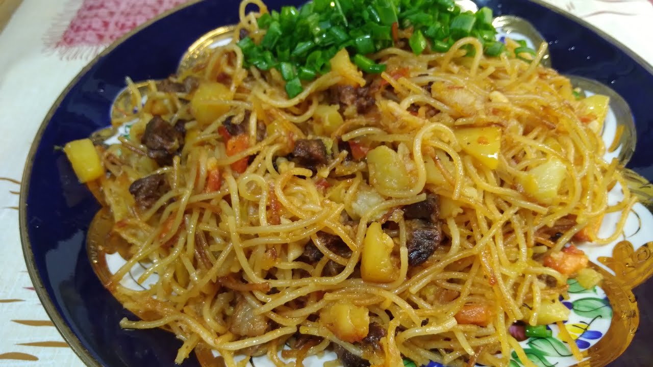 ВЕРМЕШЕЛЬ КОВУРДОК 😋 НЯМ НЯМ 🍝