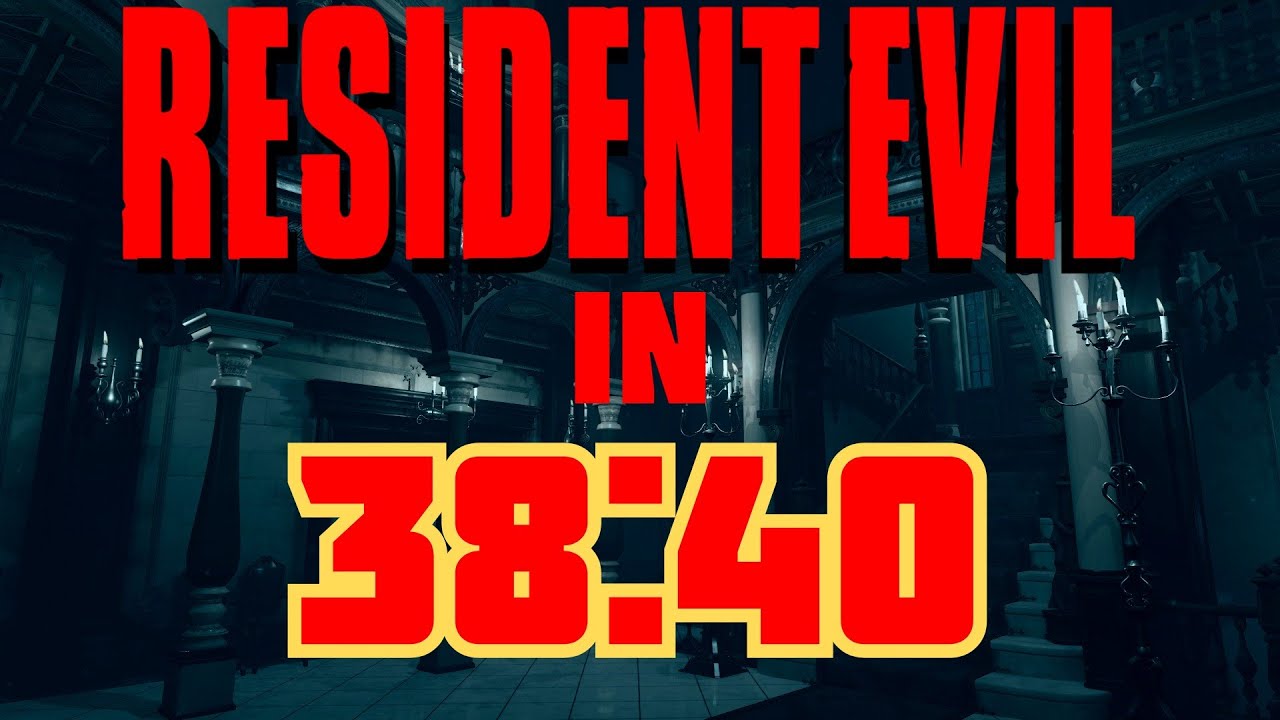 (PC) Resident Evil 1 Speedrun - Jill Any% in 38:40