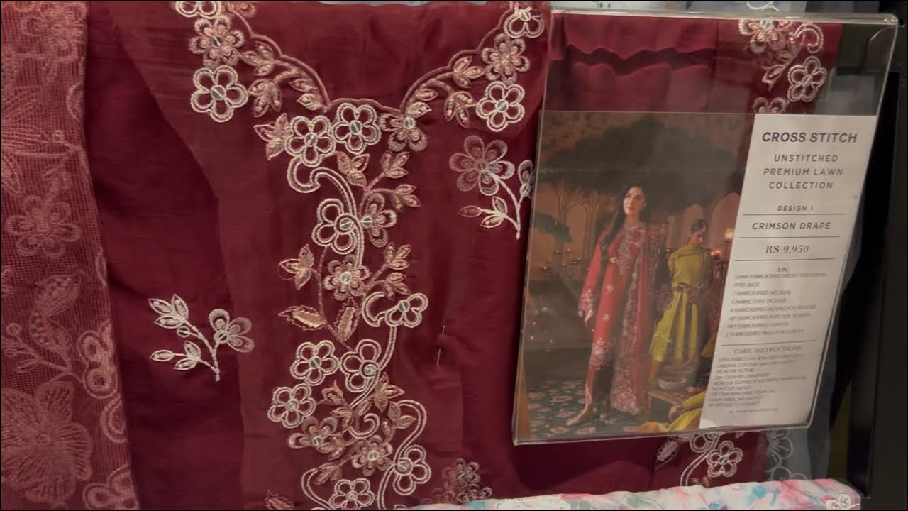 Cross Stitch New Eid Collection 2026 || Cross Stitchnew Unstitched Collection 
