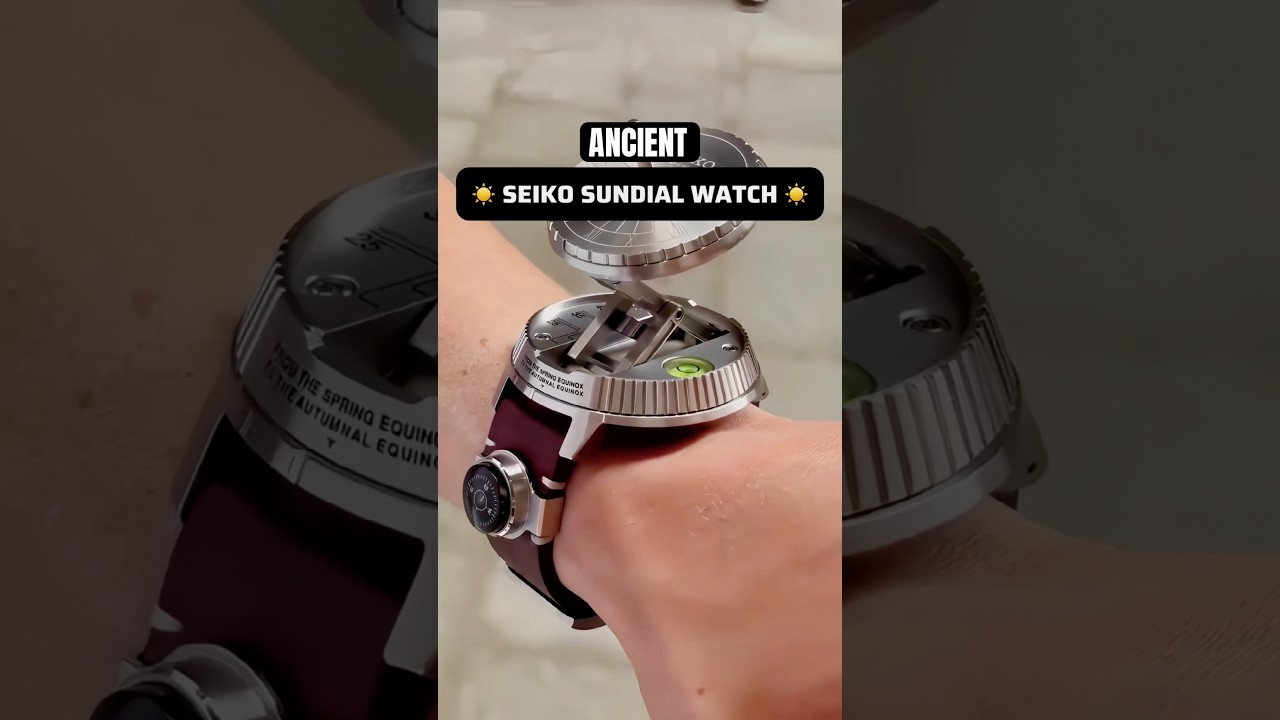Ancient Seiko Sundial Sunny Men #seiko #seikowatch #watches 📽️: ​@I@IWSItalianWatchSpotter